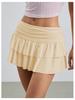Korean Pleated A-line Skirt with Safety Pants - Summer Fashion for Women