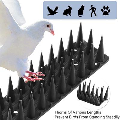 Stainless Steel Pigeon Spike Repeller Deterrent Fence Wall Spikes Bird Spikes Anti-Bird Deterrent Spikes Straps for Home Garden