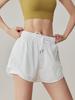 Women's Quick-Dry Two-Piece Running & Fitness Shorts - Anti-Exposure, Three-Quarter Length for Summer Yoga & Sports