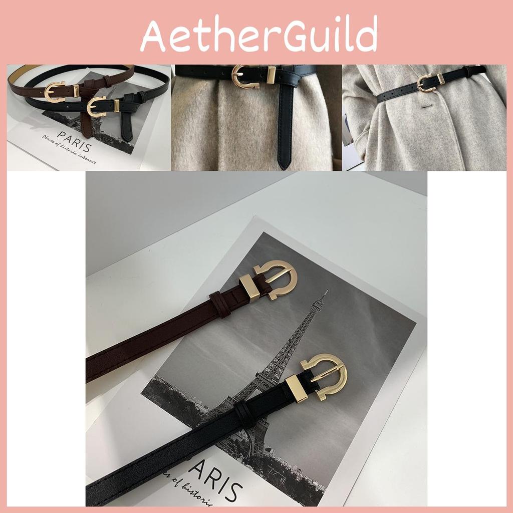 Stylish Women's Belt With Minimalist Pin Buckle Perfect For Dresses And Jeans