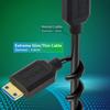 Duttek 8K Mini HDMI na HDMI Prodloužení 48Gbps Mini HDMI Samec na Samici Kabel pro Grafiku a Kabel, Ultra-tenké Kamery, Videokamery, Karty, Laptopy,