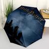 1pc Harry Potter Always Automatic Folding Umbrella - Compact 8-Rib Design, Durable Plastic & Iron1480L