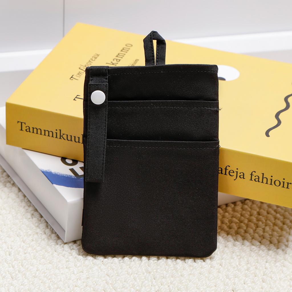 Solid Quick-dry Nurse Pocket Organizer Polyester Spandex Pouch Pen Holder Clip-on Utility Pocket for Pens P-TLSG-01