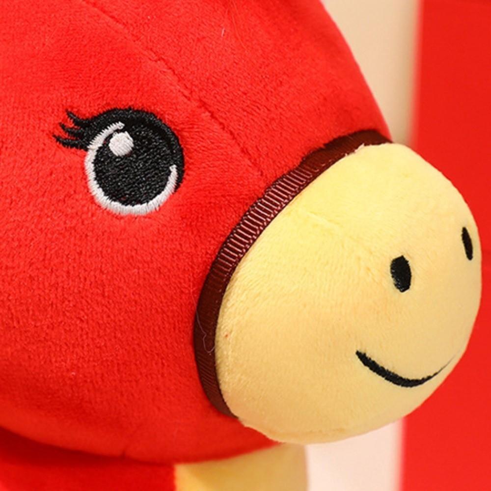 Mascot Dolls Stuffed Horse Toy Cute Zodiac Pony Figurine 2026 Horse Plush Doll  Chinese New Year