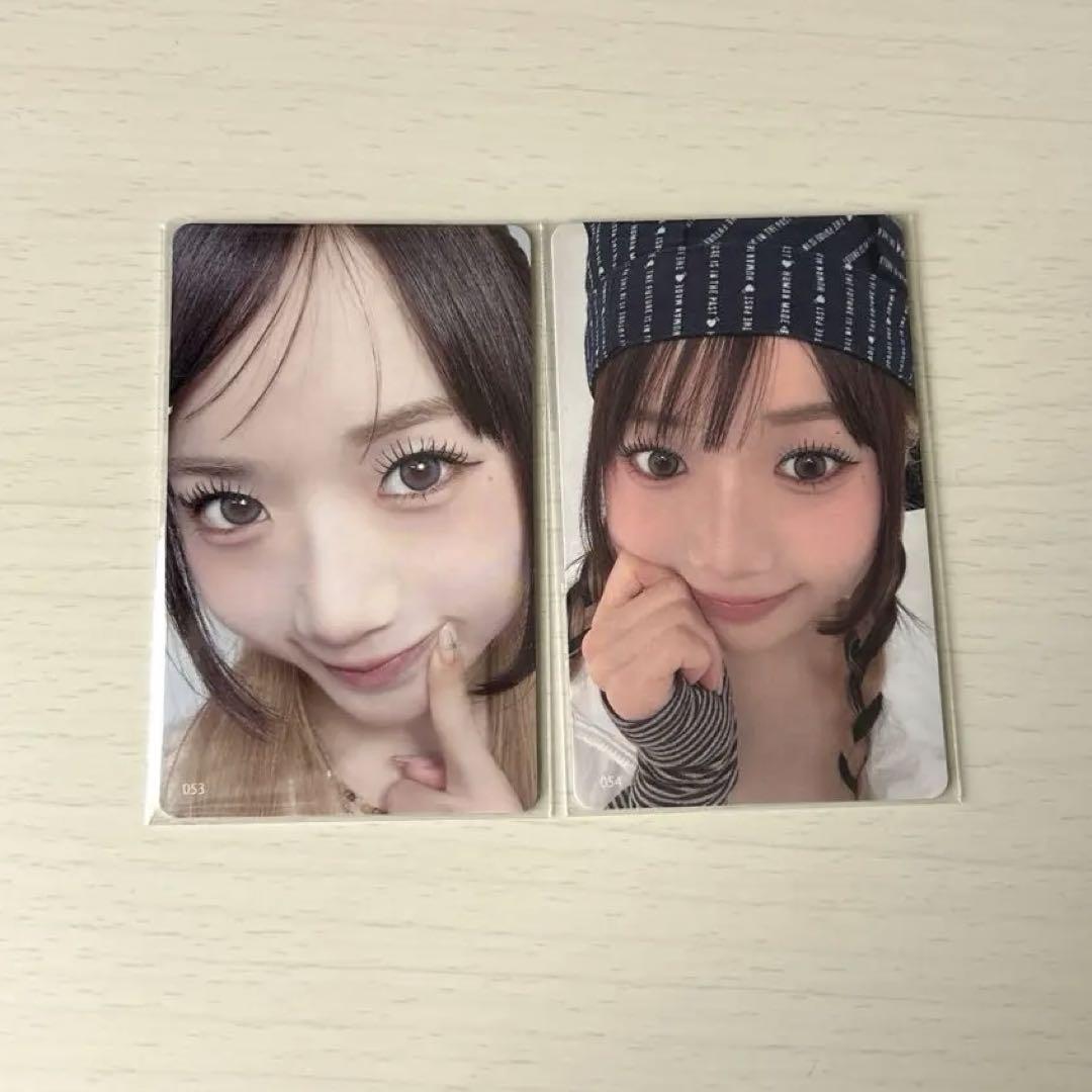 

[USED] ME:I Tour Selfie Trading Card Keiko Shimizu 053 054