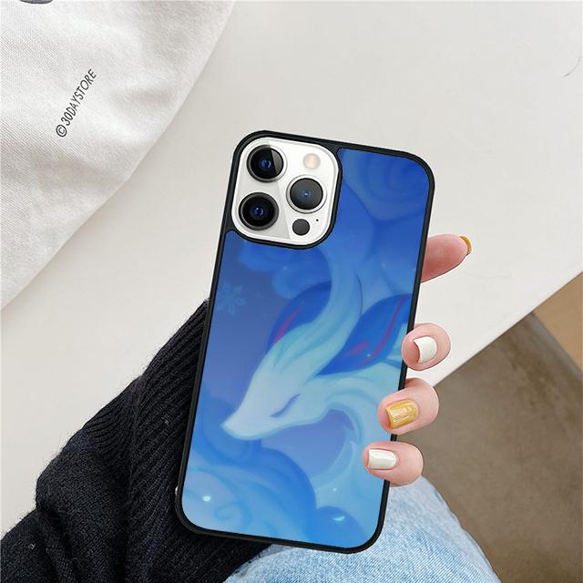 Ganyu Genshin Impact Phone Case For iPhone 17 Air 15 16e Cover 11 13 14 Pro Max 12 Plus Max Fundas