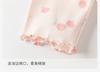 Davidella girls' leggings summer outfit new baby captcha pants children's antibacterial and mite resistant pants