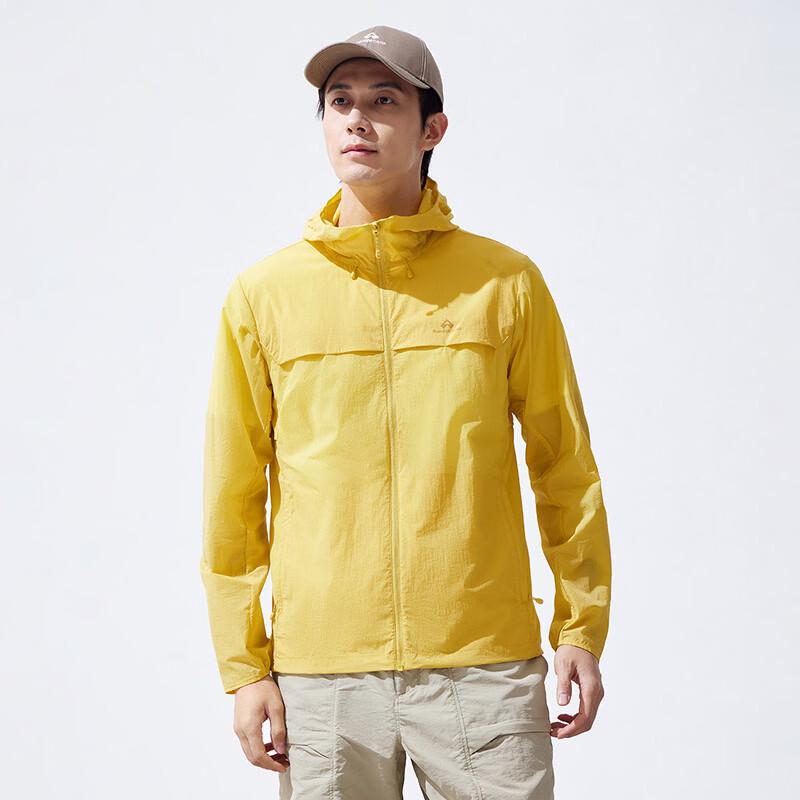 Pioneer Camp Men's Summer Outdoor Breathable Hooded Sun Protection Jacket