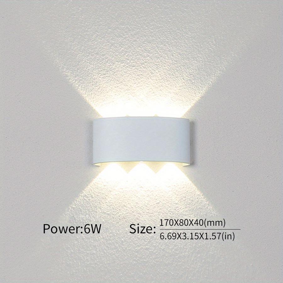 Led Wall Lamp Waterproof IP66 Up And Down Lighting Garden Decoration AC85-265V indoor&outdoor Wall Light for Bedroom Living Room