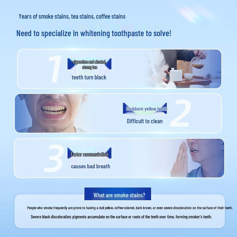 Saky Whitening Toothpaste (Stain Removal)