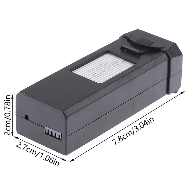 1Pc 3.7V 1800Mah Drone Battery Accessory For F184,Jjrc-A258,S91,V162 Mini Uav Drone Battery Drone Spare Part Battery