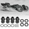 4pcs Aluminum Alloy 17mm Hex 23mm Wheel Extension Adapter for 1Celsius8 RC Car Model