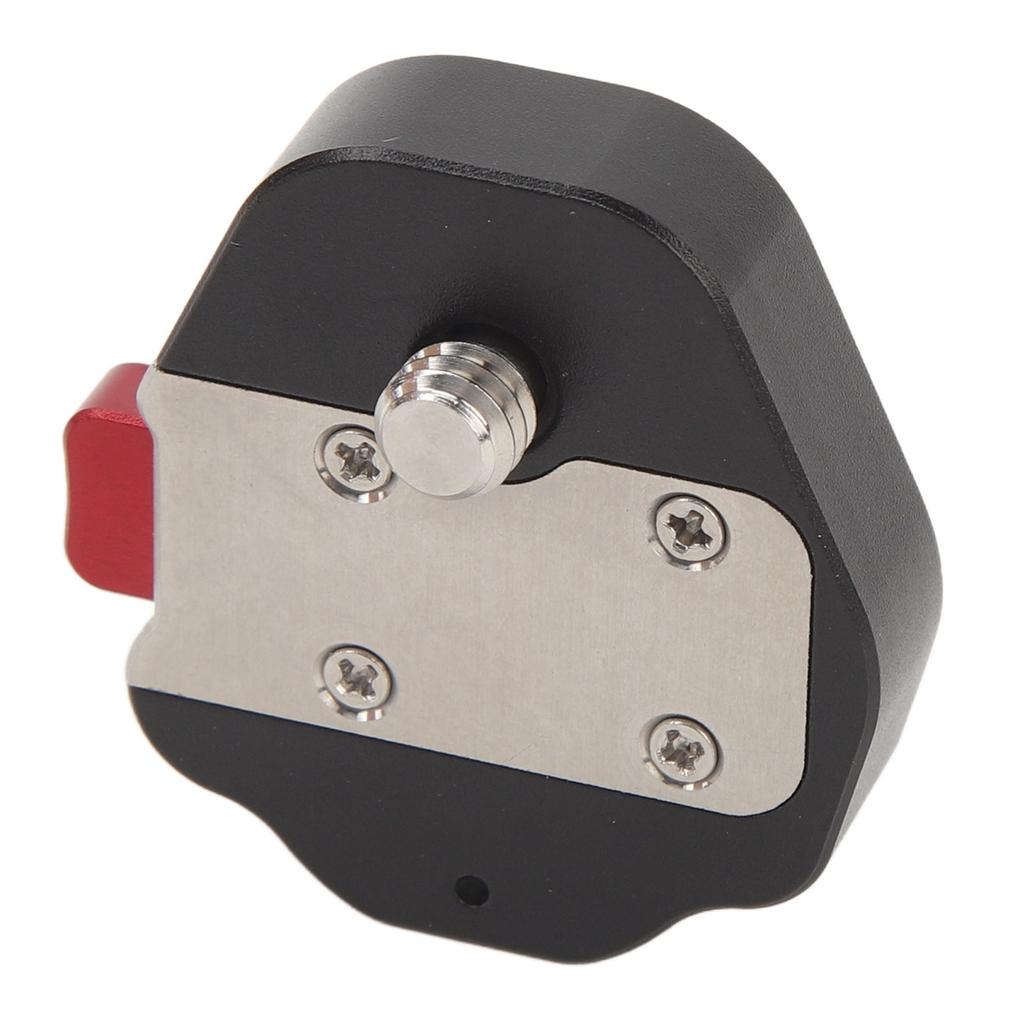 Mini Quick Release Base Plate Aluminum Alloy Quick Release Plate with 1/4 Inch Screw for Cameras Monitors Camera Cages Lamps