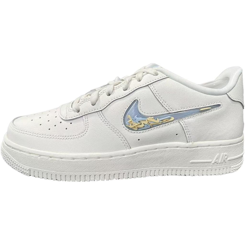 New Nike Air Force 1 Lv8 Low top Kids' Skateboarding Shoes White IM6697-141