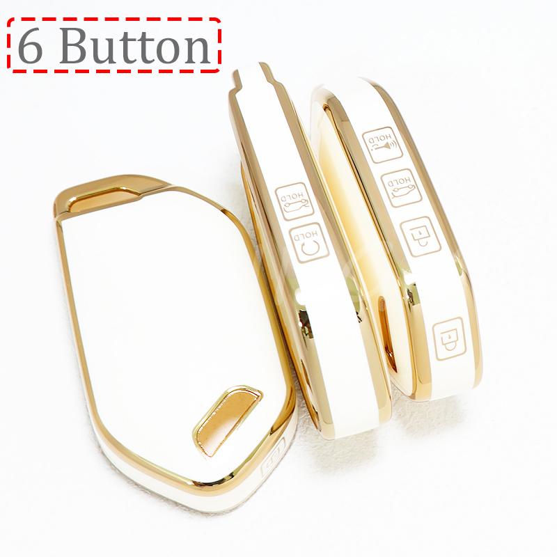 NCUD9 Car Key Case Fob New Key Cover for Kia Picanto Sorento MQ4 Carnival KA4 Morning K5 Carens EV9 Seltos 2024 2025 for Kia