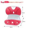 Ergonomic Lumbar Support Cushion & Posture Corrector with Cervical Traction for Office Use
