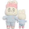 Esther Bunny Plush Toy with Ribbon OOTD Saturday (ootd03)
