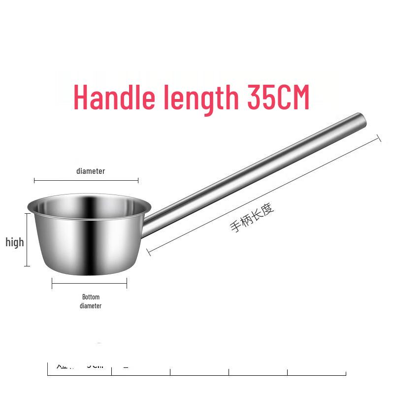 Dajujiang Anti-scald Stainless Steel Kitchen Ladle