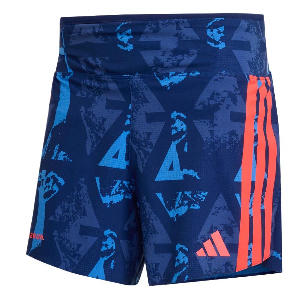 Adidas Adizero Labrum Striped Mid-Rise Running Shorts Men Shorts KE6750