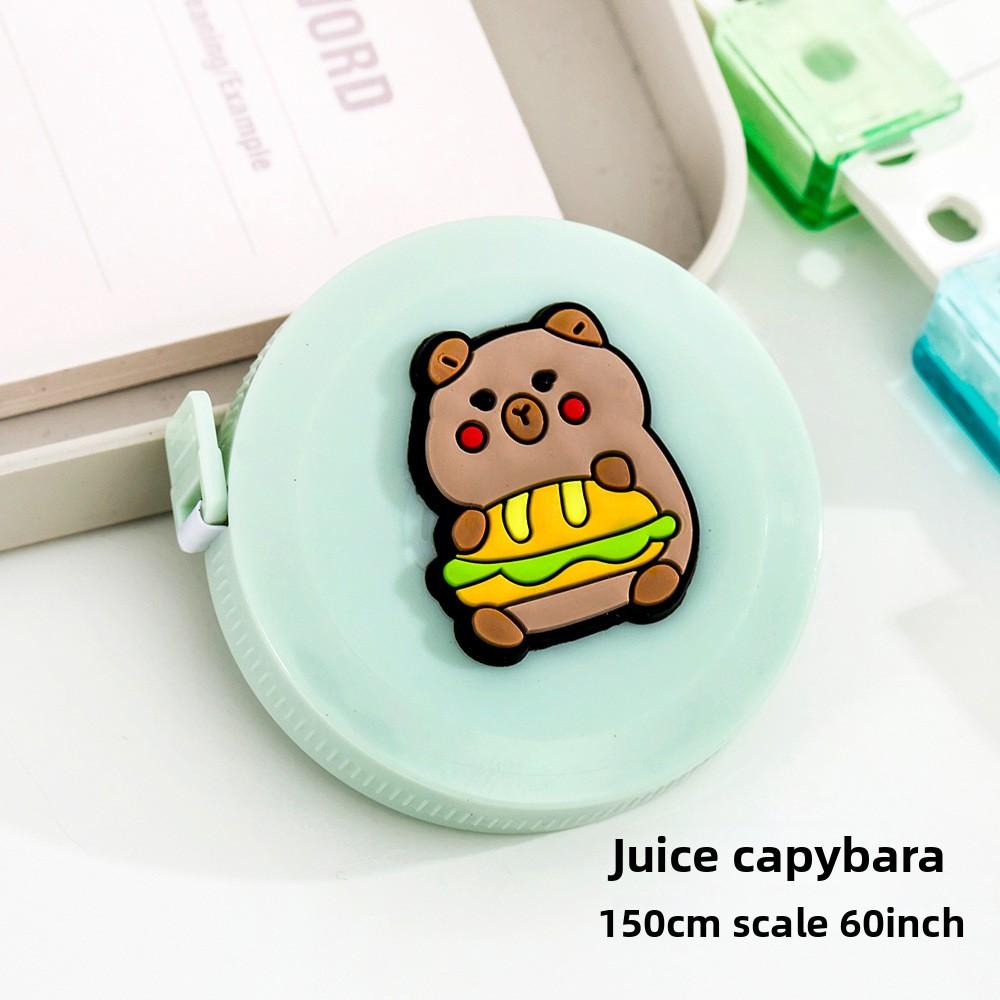 Cute Cartoon Mini Tape Measure for Portable Measurement of Three Measurements, Chest Circumference and Waist Circumference