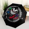 "Koszulka z Graficznym Wzorem Żywego Gitarzysty" Parasol, Przenośny Kompaktowy Parasol 3-składany dla Mężczyzn i Kobiet, S258