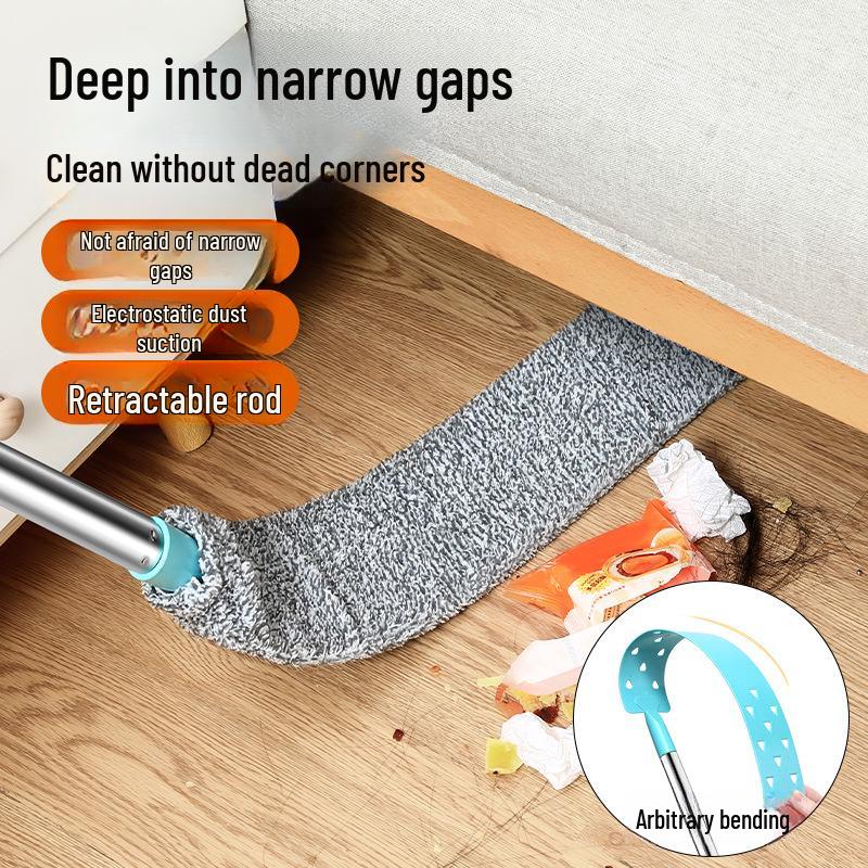 Retractable Electrostatic Feather Duster for Household Cleaning