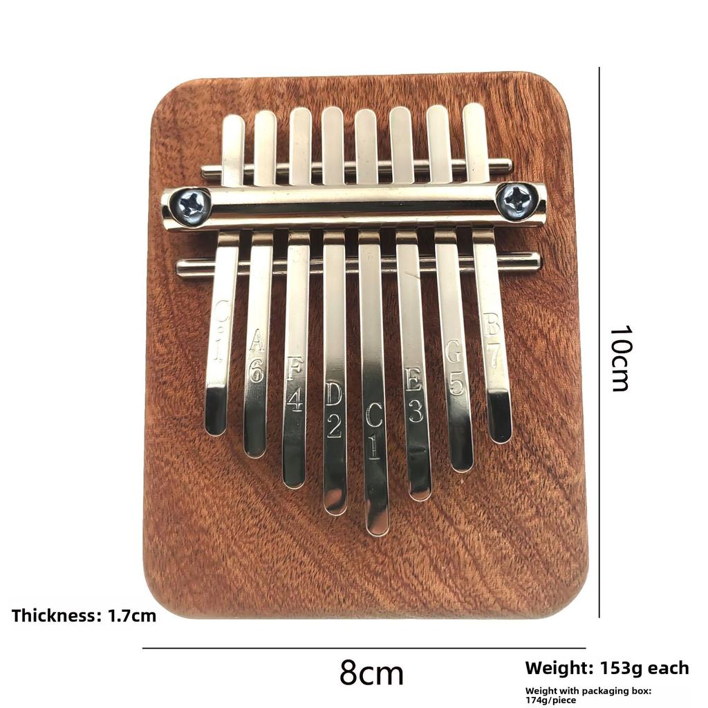 [Portable Practice Model] Kalimba for Beginners: Mini Thumb Piano, Portable Finger Piano