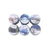 Mo Mo PET Irregular Shape Tape - Snow Country Chronicle Winter Series, Journal Decoration Collage, 6 Styles