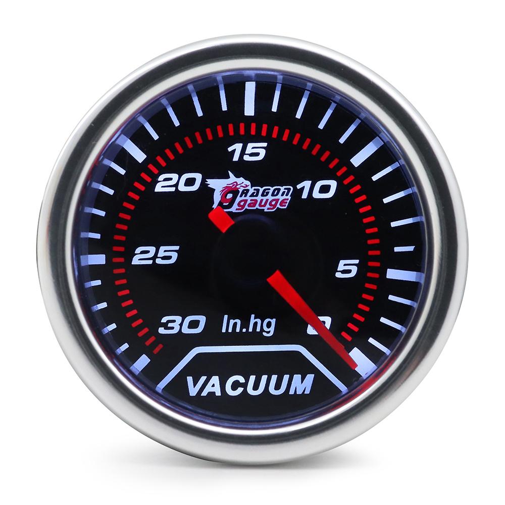 Boost/Vacuum/Water Temp/Oil Temp/Oil Press/Voltage/Tachometer/Air Fuel Ratio/EGT Gauge 52mm Analog Led White Case