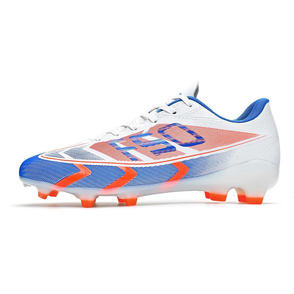 Neue Herren-Fußballschuhe Training Jungen Outdoor-Sport Fußballstiefel Erwachsene Lange Stollen Rutschfeste Stollen Atmungsaktiv Spiel Komfortabel