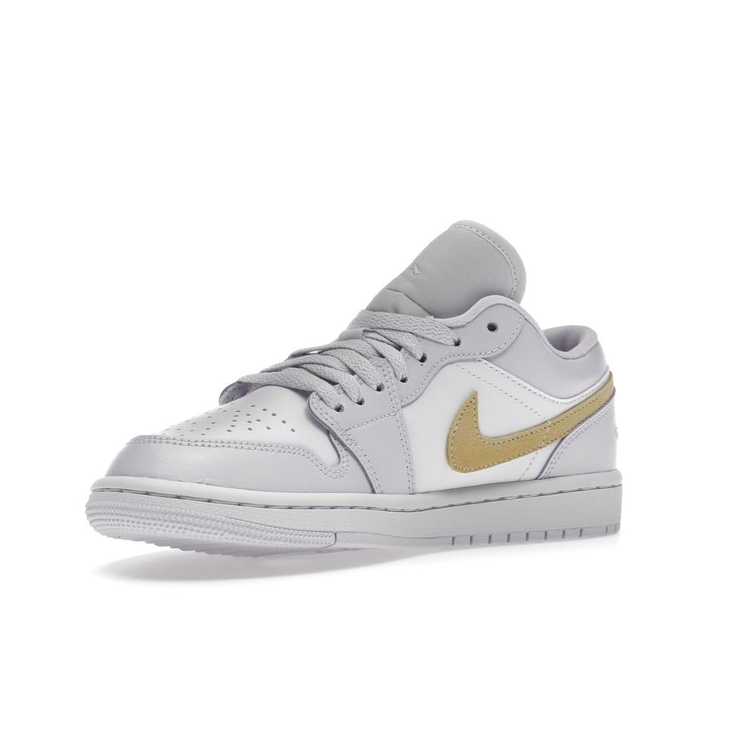 Air Jordan 1 Low Barely Grape Women Sneakers Purple White Lemon-Wash DC0774-501