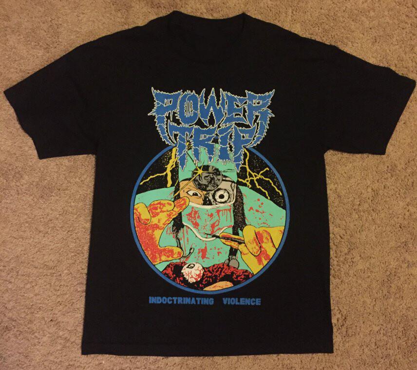 

Power Trip - Indoctrinating Violence 2017 tour Gift For Fans S-5XL T-Shirt Unisex T-Shirt XXXXL