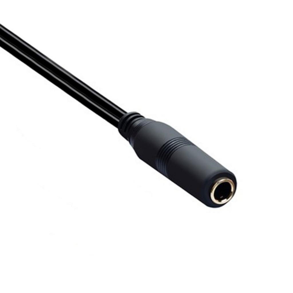 Durability 6.35mm TRS to 2RCA Adapter Cable 2RCA Male Stereo Audios Adapter for High Fidelitys Sound Systems Speakers
