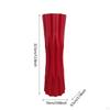 Flower Vase Floral Arrangements Decorative Unbreakable Container for Entryway Wedding