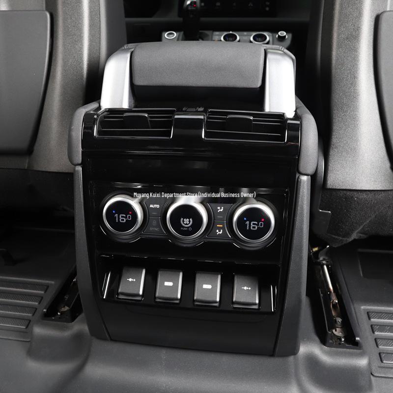 Rear AC Vent Kick Cover for 2020-2025 Land Rover Defender Interior Modification