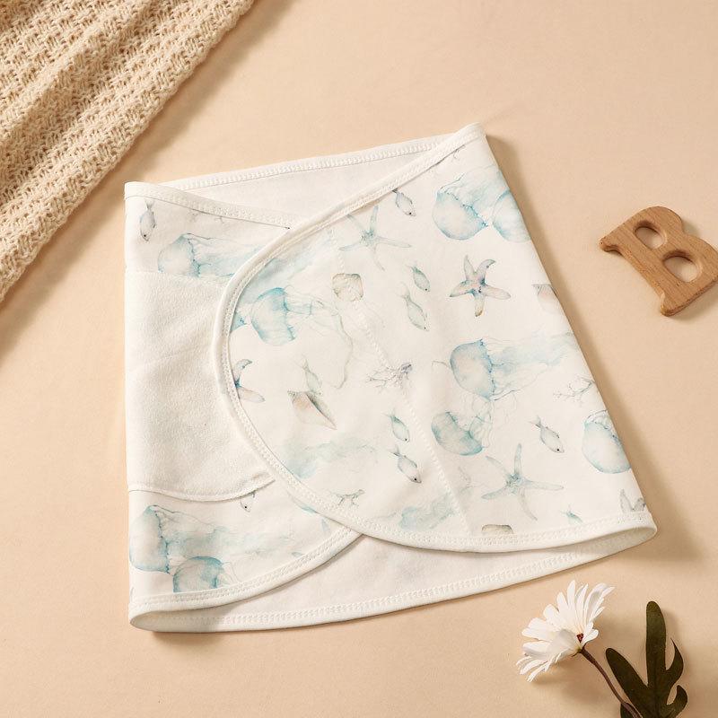 All-Season Anti-Startle Swaddle: Summer Baby Sleep Bag & Belly Wrap
