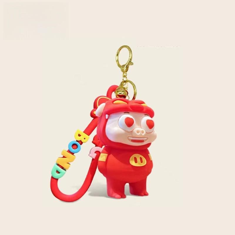 

Gg Bond Jinnew Silicone Fun Keychain Pendant With Heart Eyes Extract For
