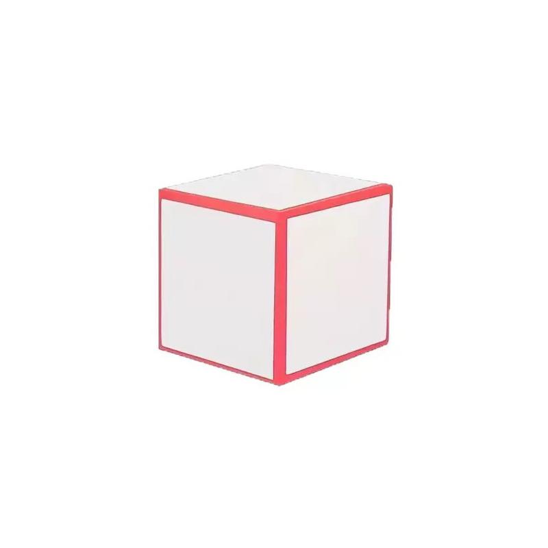 WTEMPO Small Dry Erase Foam Blank Square Quicky-Dry Erase Cube Ideal for Home Games Classroom School Supplies, Drawing Letters and Numbers