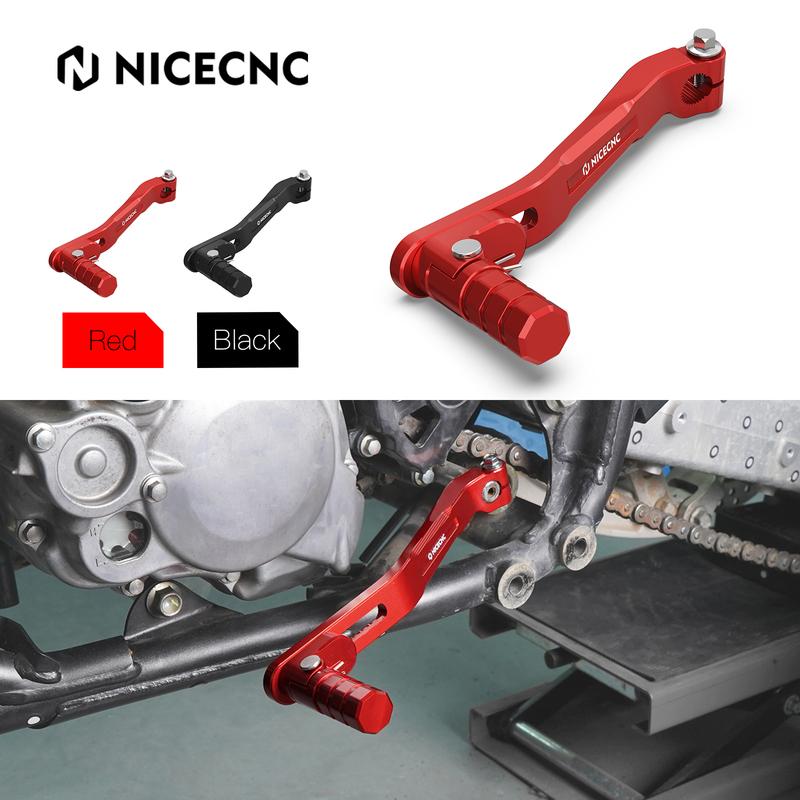 NEW ATV For Honda TRX 450R TRX 450ER Folding Shifter Shift Lever Aluminum Thicker Sturdier Quad Accessories OEM24700-HP1-305