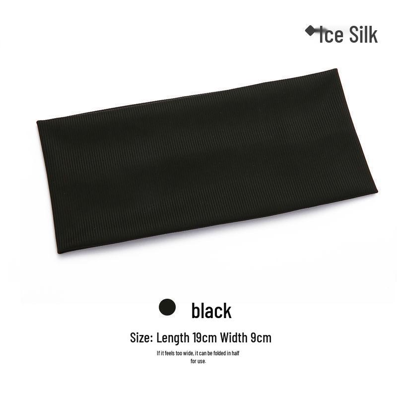 Trendy Sweat-Absorbing Men's Headband - Cool Street Style Hair Accessory for Summer