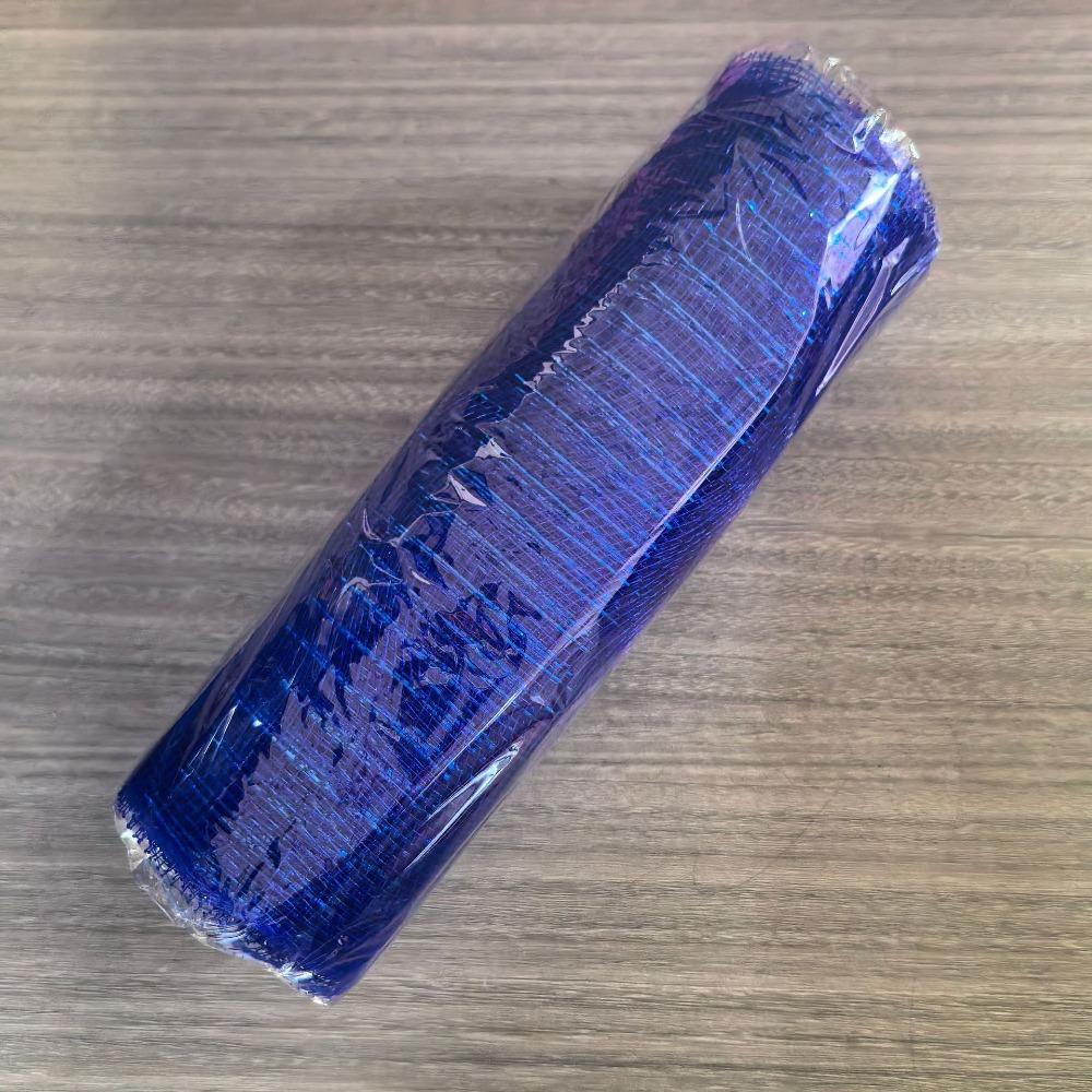 High Quality PP Christmas Decorative Ribbon 18 Colors Handmade Christmas Mesh Roll DIY Decoration Halloween Ribbon Christmas