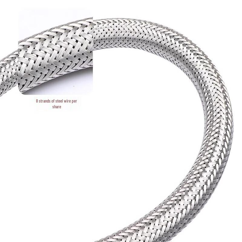 Lang Saize Bo 304 Stainless Steel Braided Corrugated Metal Hose