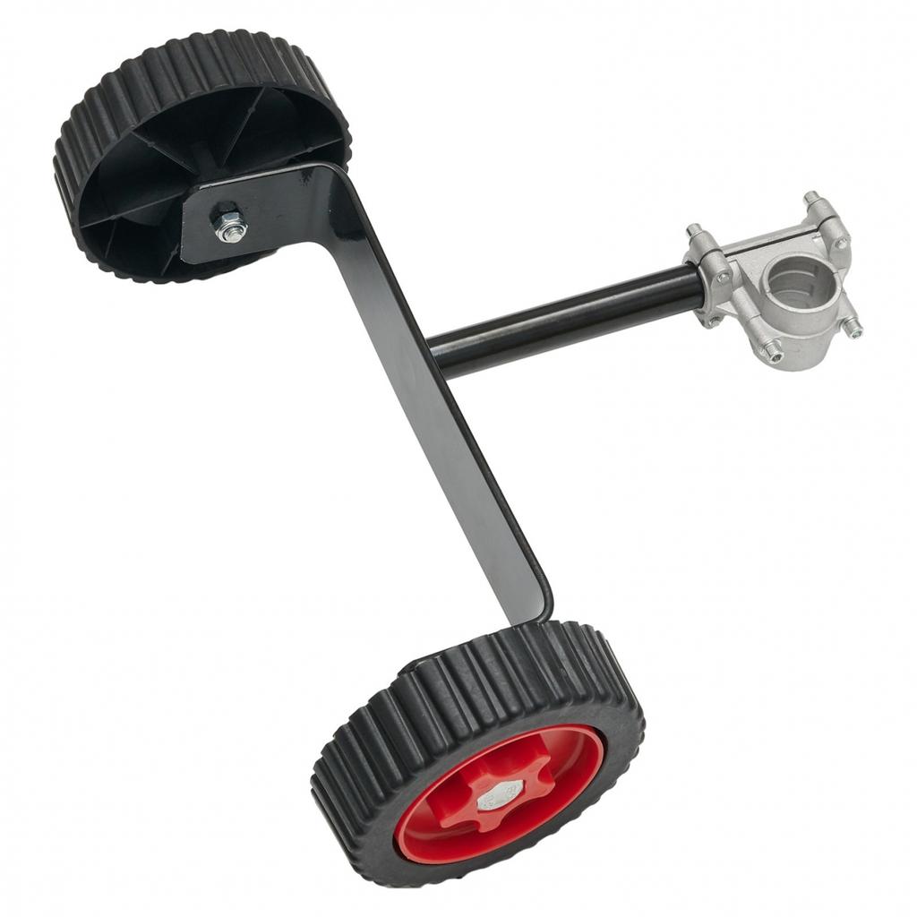 12.3 Cm / 4.8 Inch Support Wheels Adjustable Fitting Metal + Plastic
