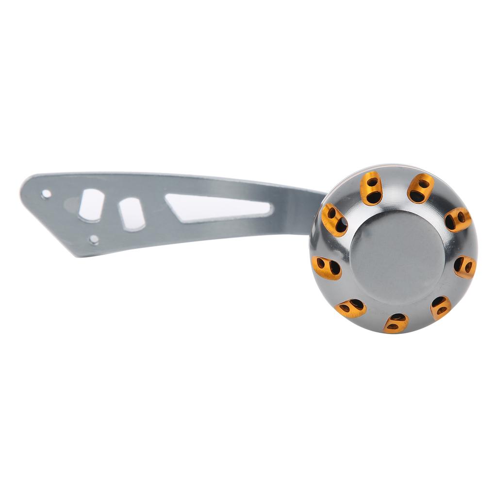 DEUKIO Fishing Reel Handle CNC Knob with Fittings Replacement Parts Accessory (Gun Color)
