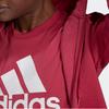 Adidas Printed Logo Zip-Up Hoodie Women Jackets Red GL0796