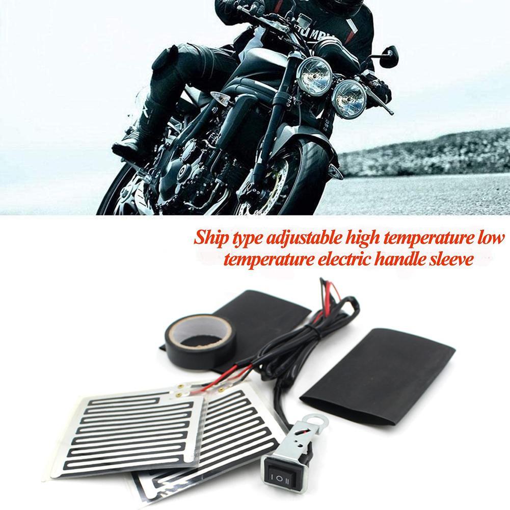 Buy 12V Electric Motorcycle Handles Heaters Heated Hand Grips Warmers