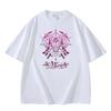 New Anime Honkai Star Rail Firefly Cosplay Printed Short Sleeve TShirt Casual Tee Fashion Vintage Shirts Versatile In Summer