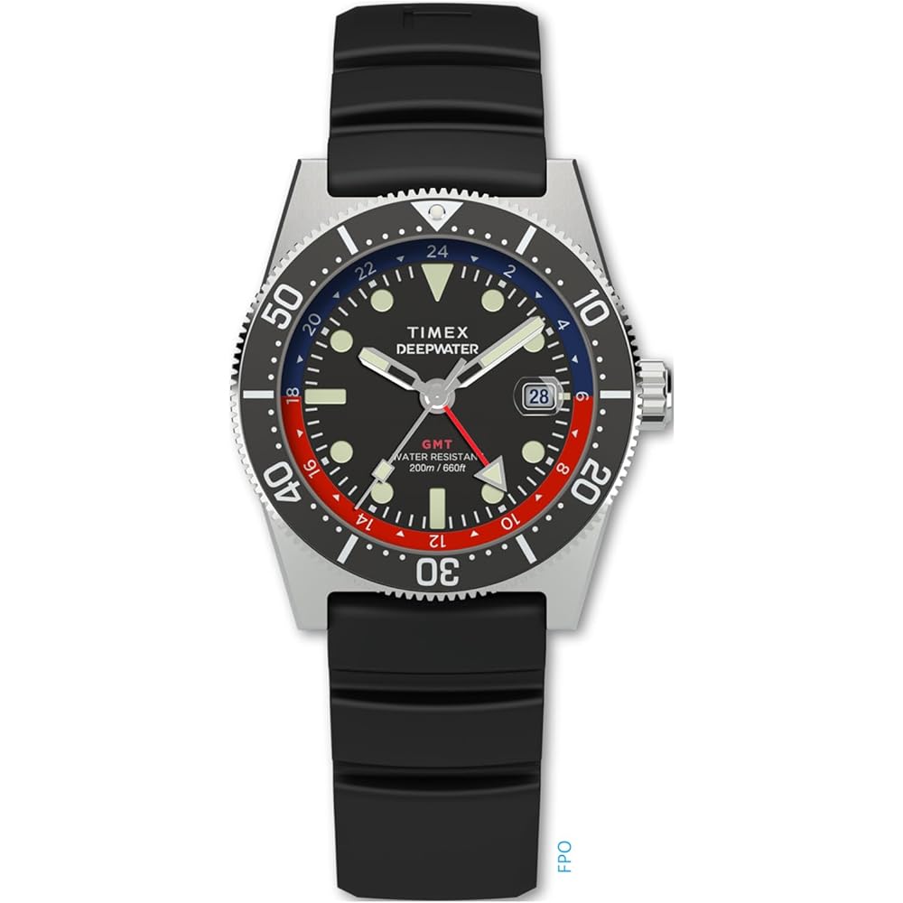 

Годинник TIMEX Deepwater, Кварцовий механізм, Водонепроникність 20 АТМ, Сапфірове скло, Чорний циферблат, TW2W75000, Чоловічий [Оригінал]