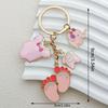 Baby Foot Pendant Keychain: Mix and Match Baby Clothes & Bottle Charms for Boys & Girls
