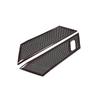For Mazda CX-30 2020-2022 Black Steel Inner Door Speaker Sound Cover Trim 2PCS